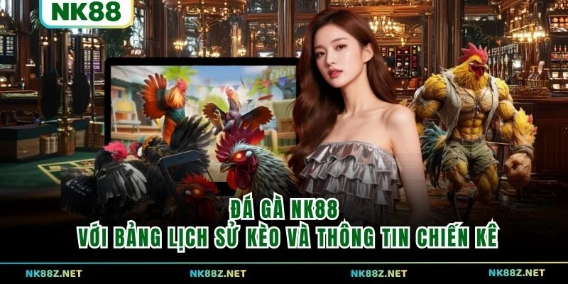 Đá gà NK88 với bảng lịch sử kèo và thông tin chiến kê