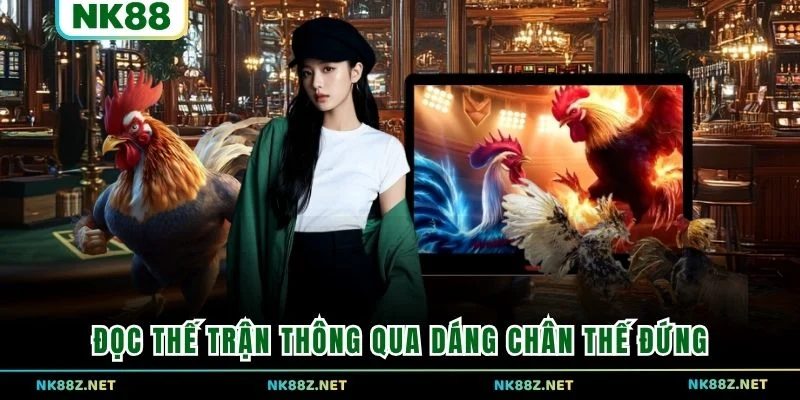 Đọc thế trận thông qua dáng chân thế đứng