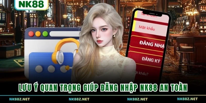 Lưu ý quan trọng giúp đăng nhập NK88 an toàn