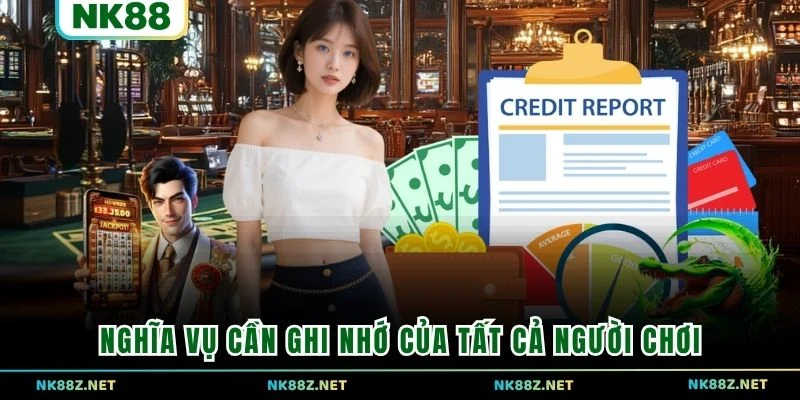 Nghĩa vụ cần ghi nhớ của tất cả người chơi
